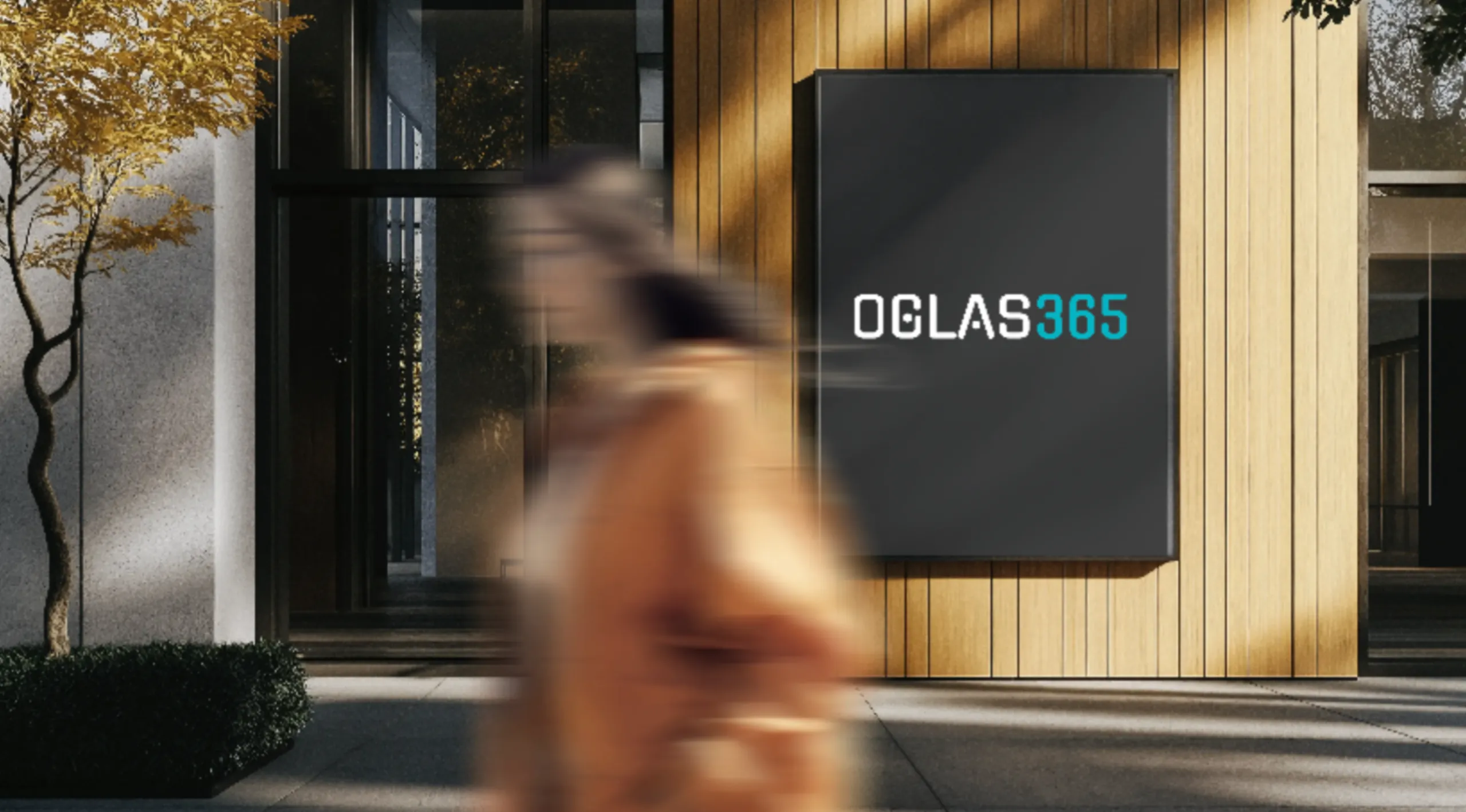 OGLAS365 na poslovnoj zgradi u urbanom okruženju